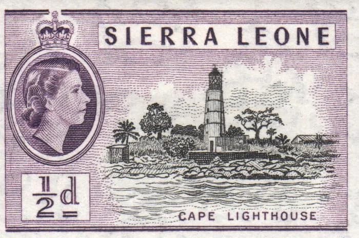 Cape Lighthouse, halfpenny