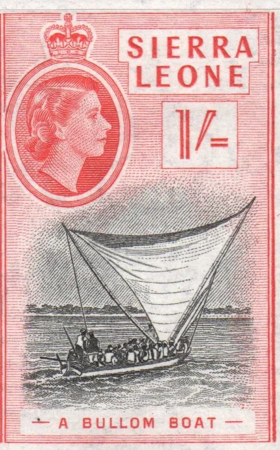 A Bullom boat, one shilling