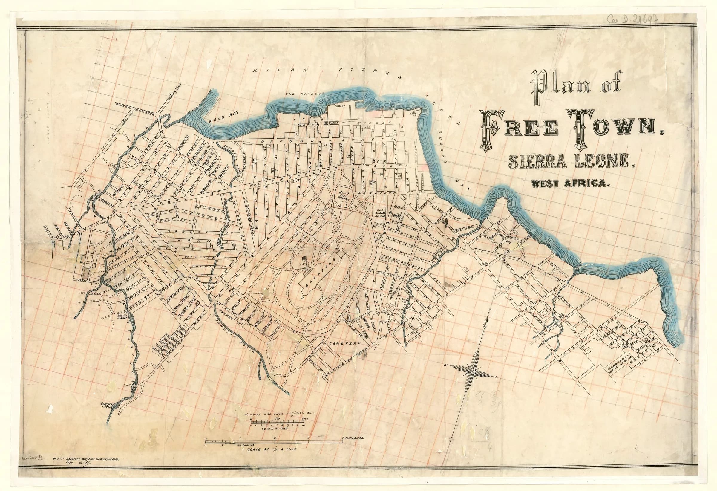 Plan of Free Town