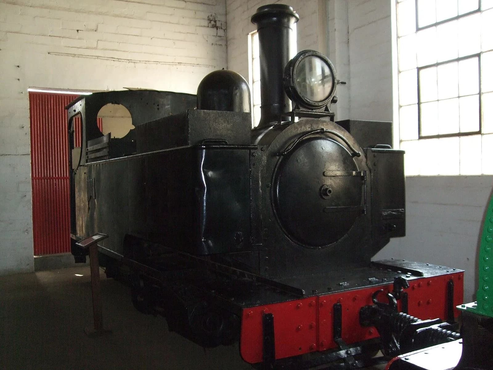 Locomotive No. 81, built in Leeds in 1947