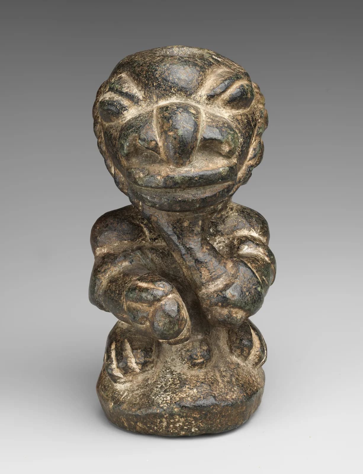 Seated male figure (Temne or Bullom peoples)