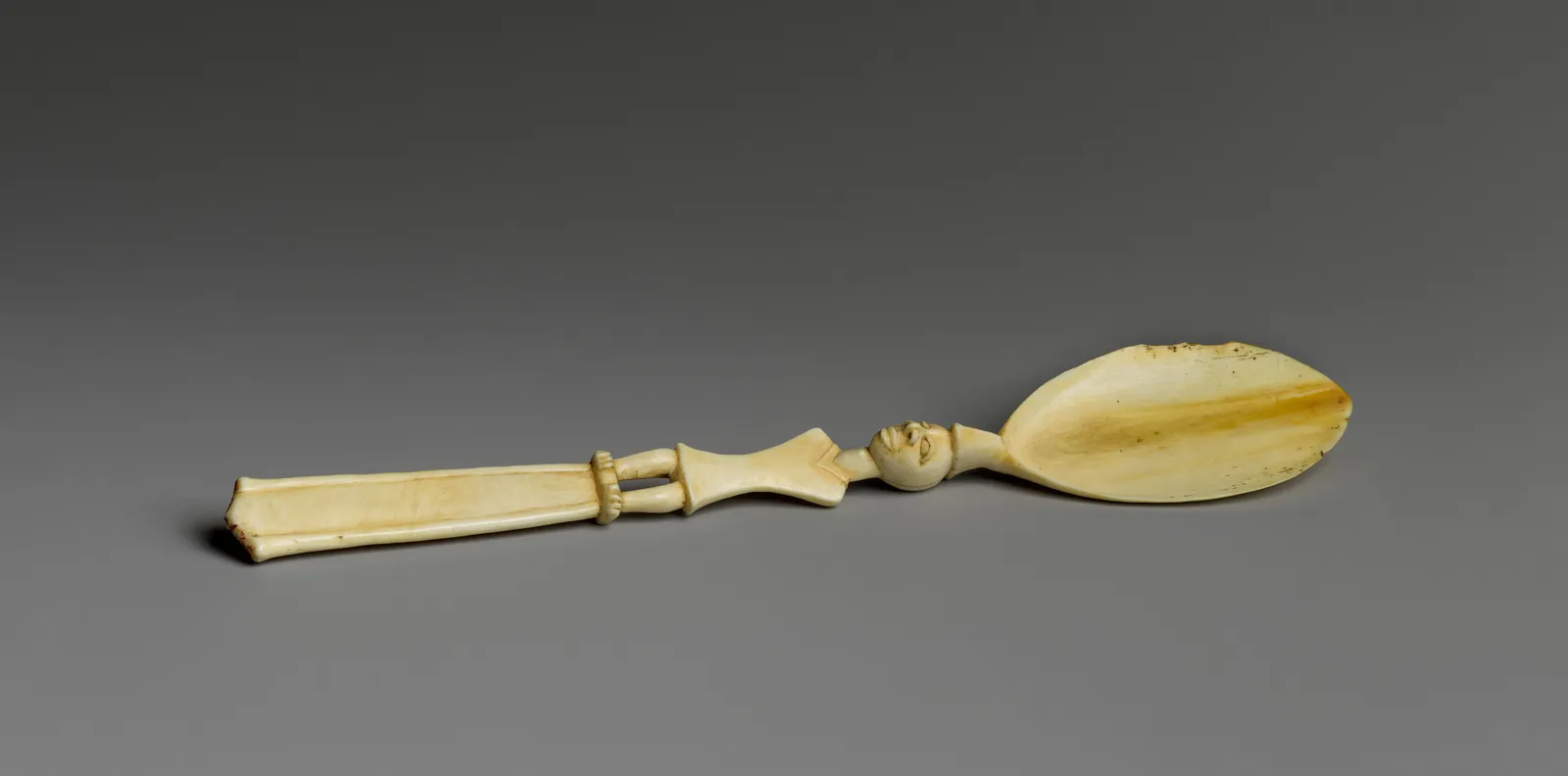 Spoon with figure (Temne or Bullom)