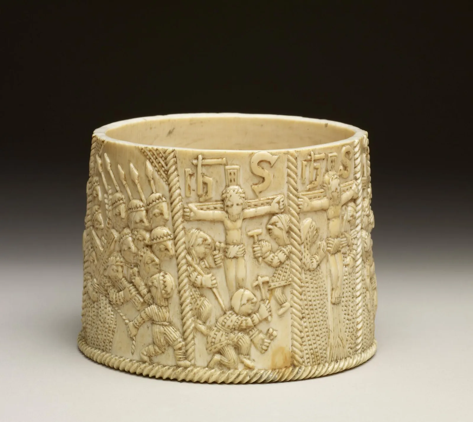 Ivory Pyx with Scenes from the Passion of Christ