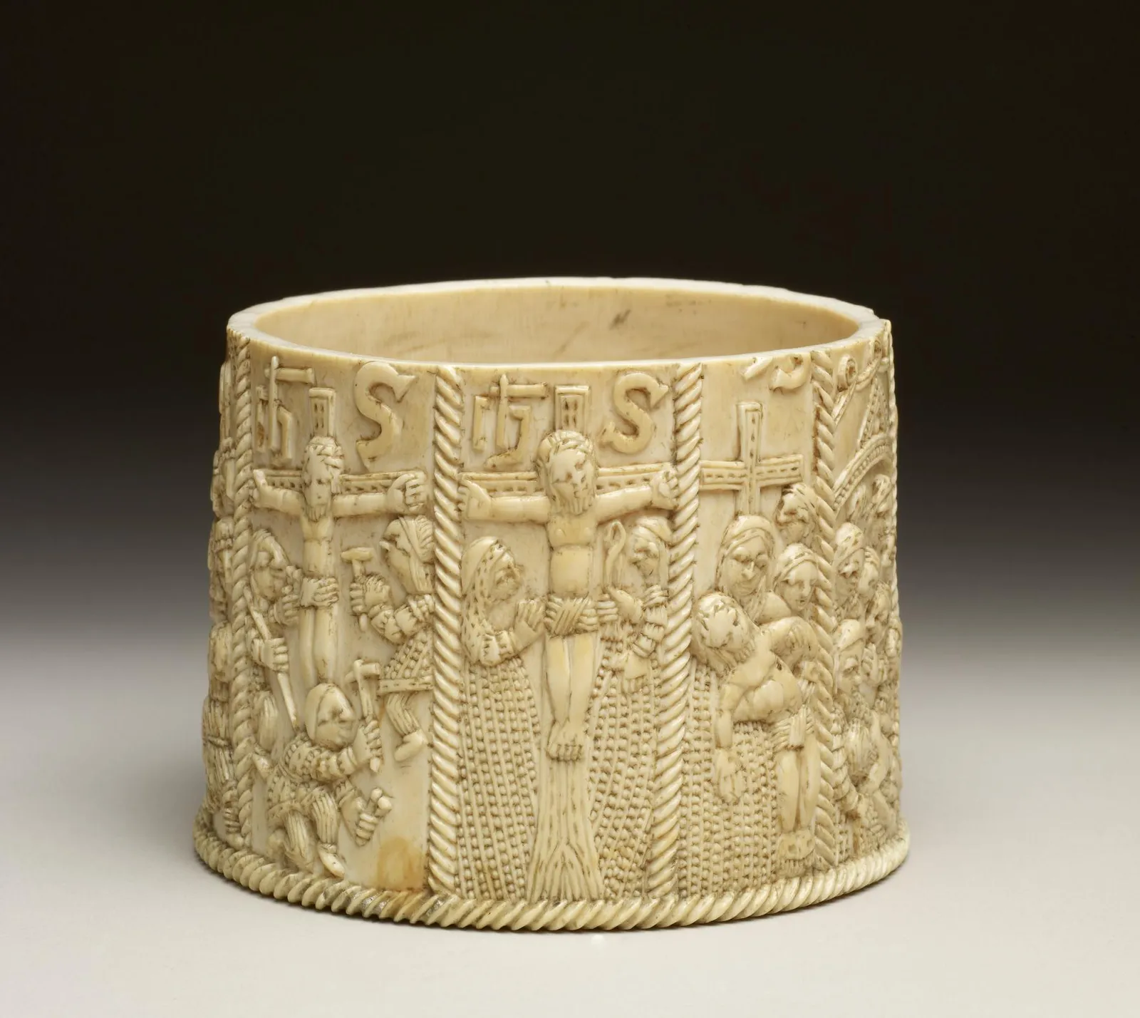 Ivory Pyx with Scenes from the Passion of Christ