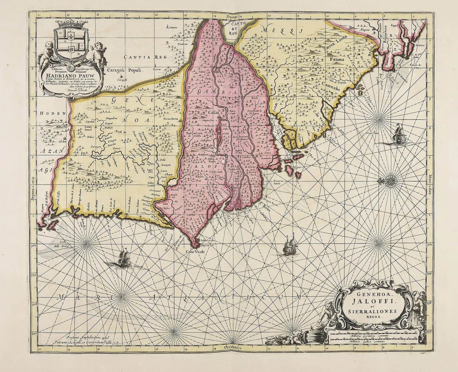 The kingdoms of Guinea, the Jolof and Sierra Leone