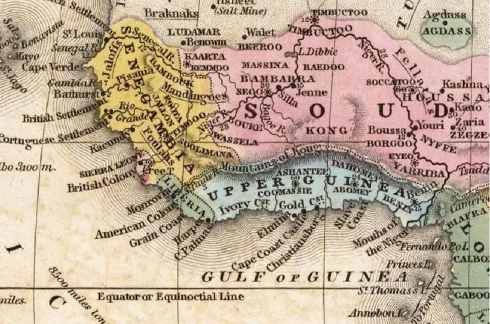 West Africa 1839