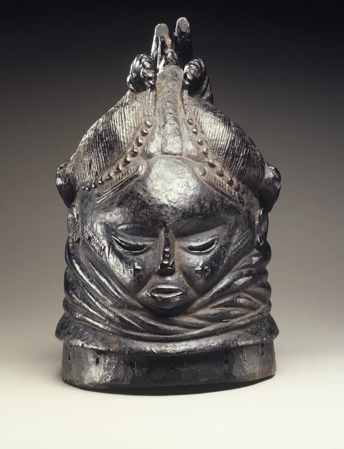 Helmet Mask for Sande Society (Ndoli jowei)