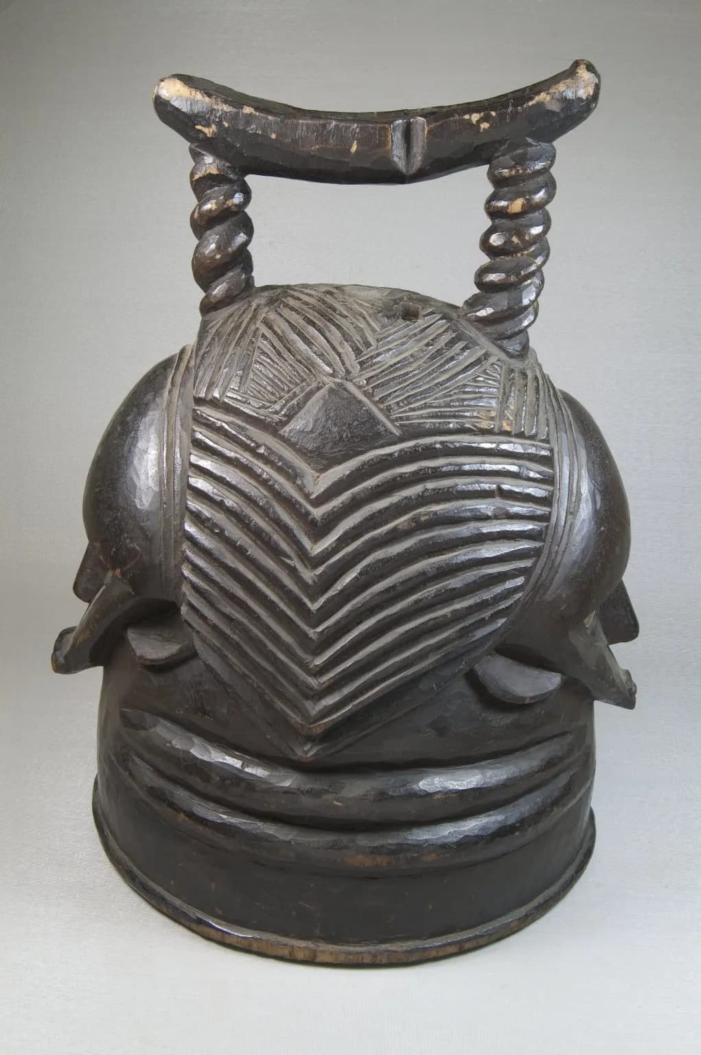 Janus Faced (Ndoli jowei) Mask of the Sande Society