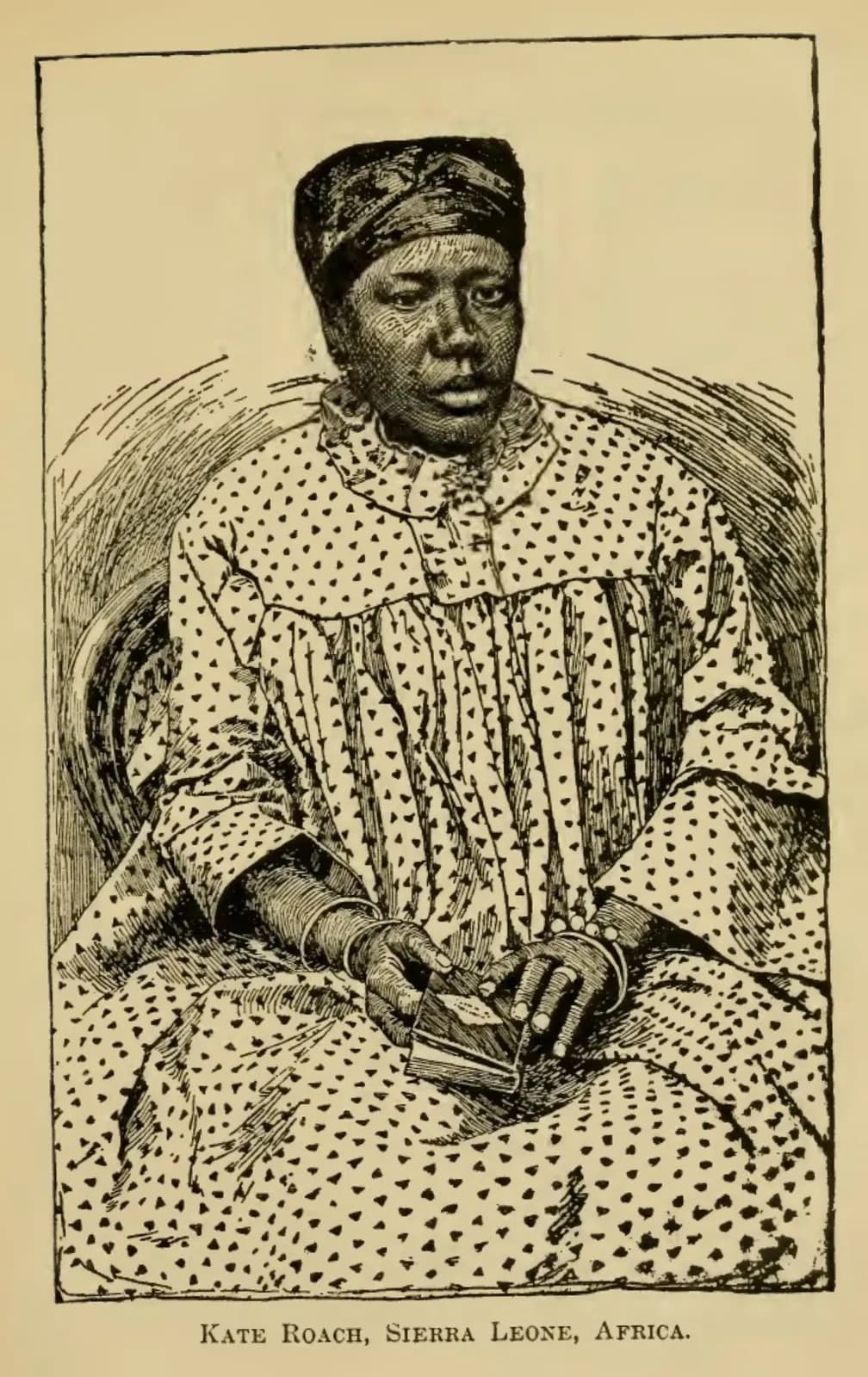 Mrs. Kate Roachof Sierra Leone.