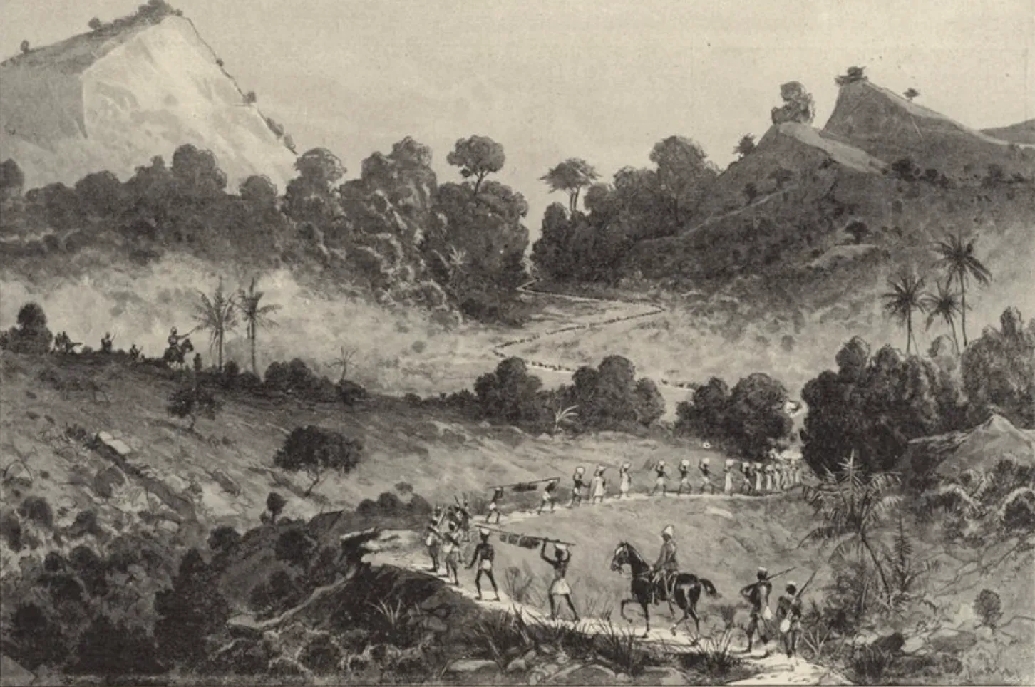 Major Arnold's punitive expedition through Akpara